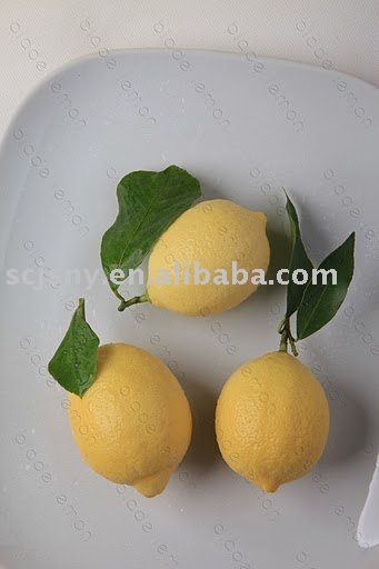 yellow fresh lemon