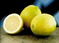 Fresh  Lemon  ( Citrus   Fruit )