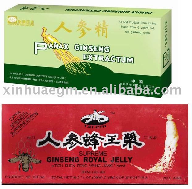  Ginseng  Royal Jelly / Panax  Ginseng   oral   liquid  10ml x 10 vials
