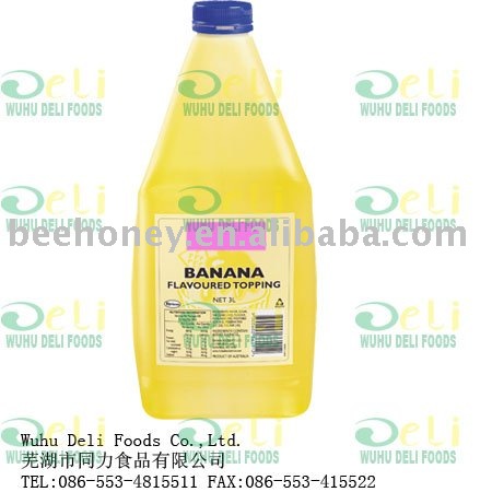  Banana   Flavour ed Topping
