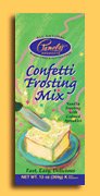  Confetti  Frosting Mix
