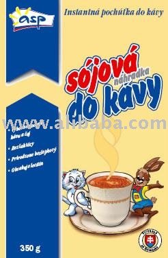Instant soy coffee creamer
