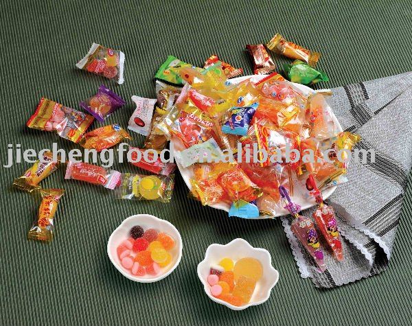 Jelly soft candy powder
