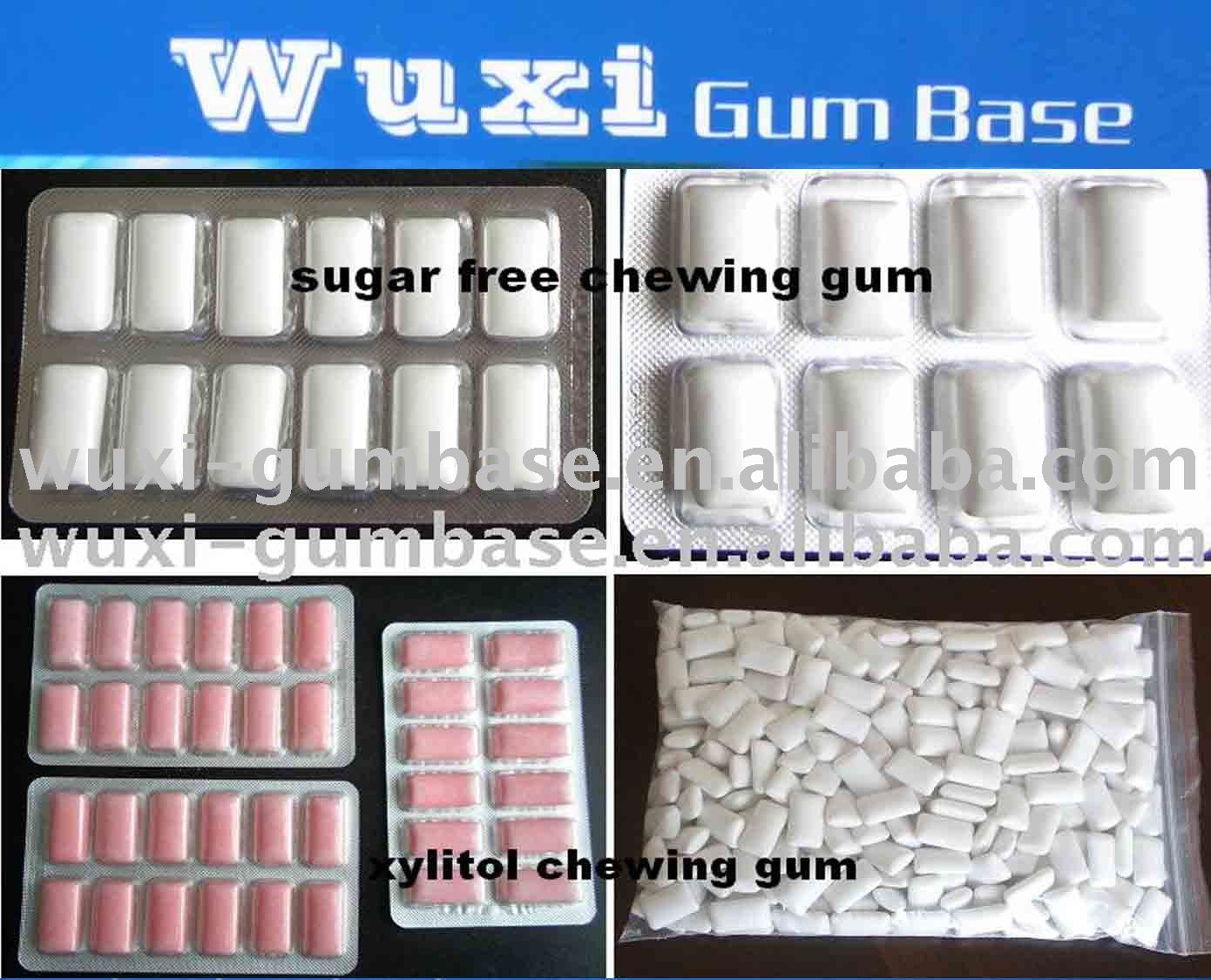Xylitol sugar free chewing gum