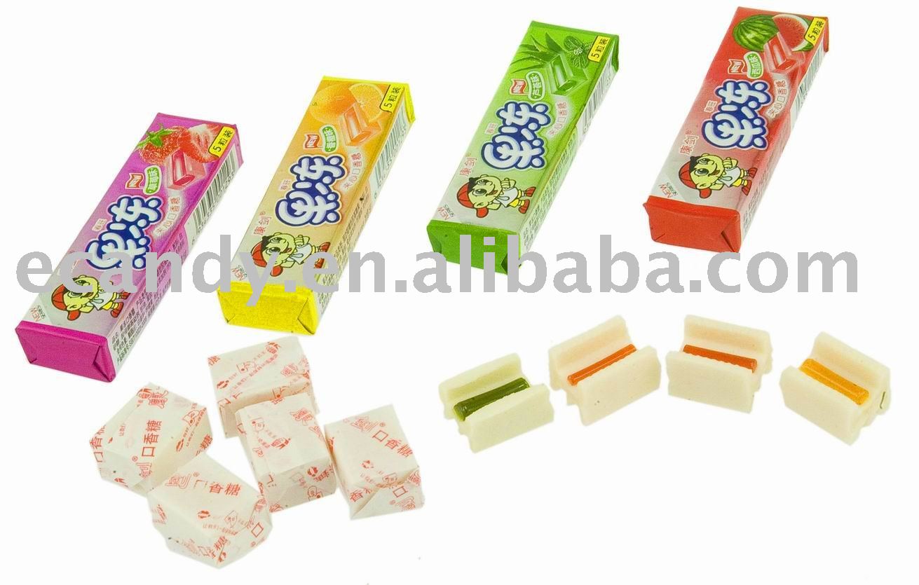 Bubble gum, Jelly bubble gum, Gum