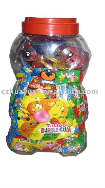 tattoo bubble gum
