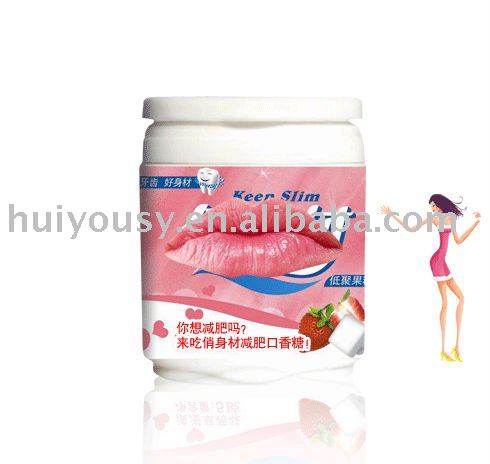 herbal slimming chewing gum give you a different and joyful life, 4-7 sticks for you 1 day