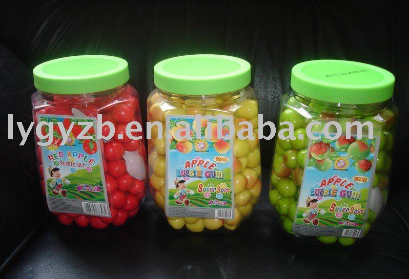 Bubble gum  apple