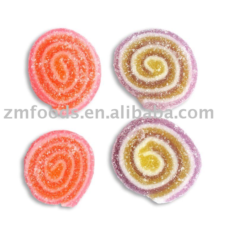 circle fruit candy