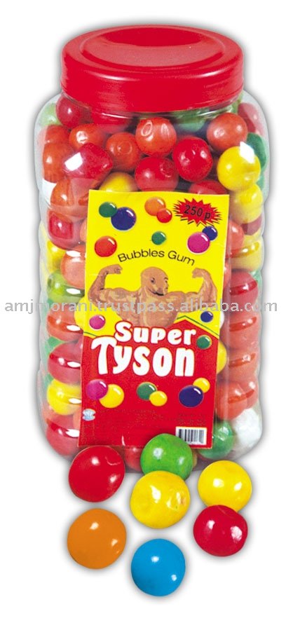 Super Tyson Gum Balls Bubble Gum
