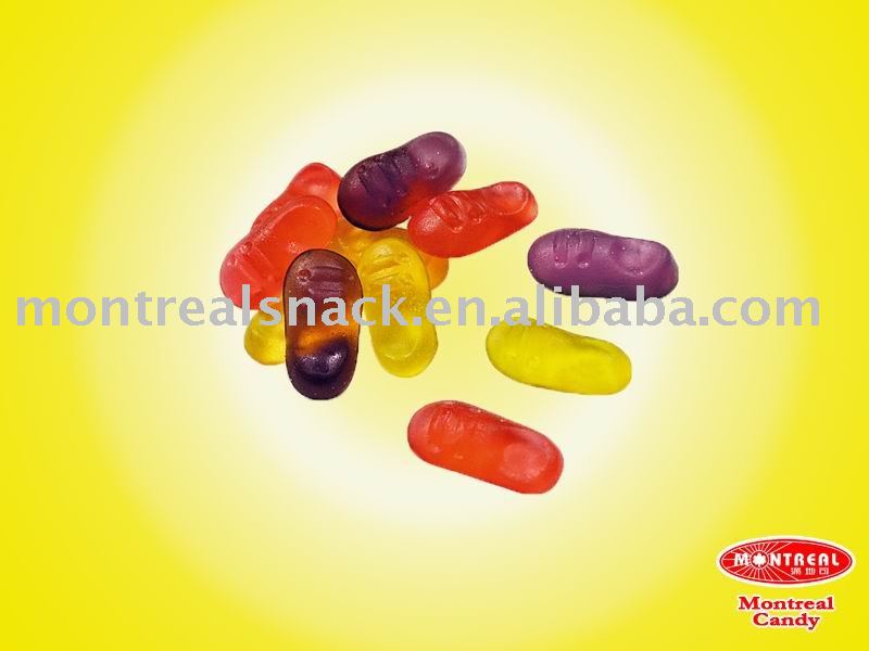 shoes shape gummy jelly candy supplier