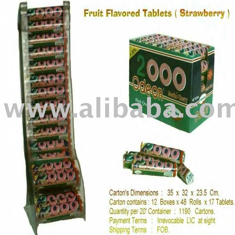 High Quality Mint, Fruit, Strawberry   Cherry Flavoured  Tablet s