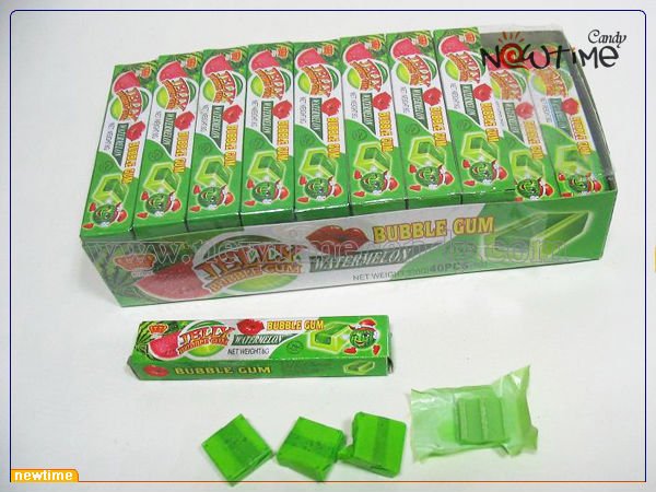 jelly bubble gum(bubble gum with jelly)