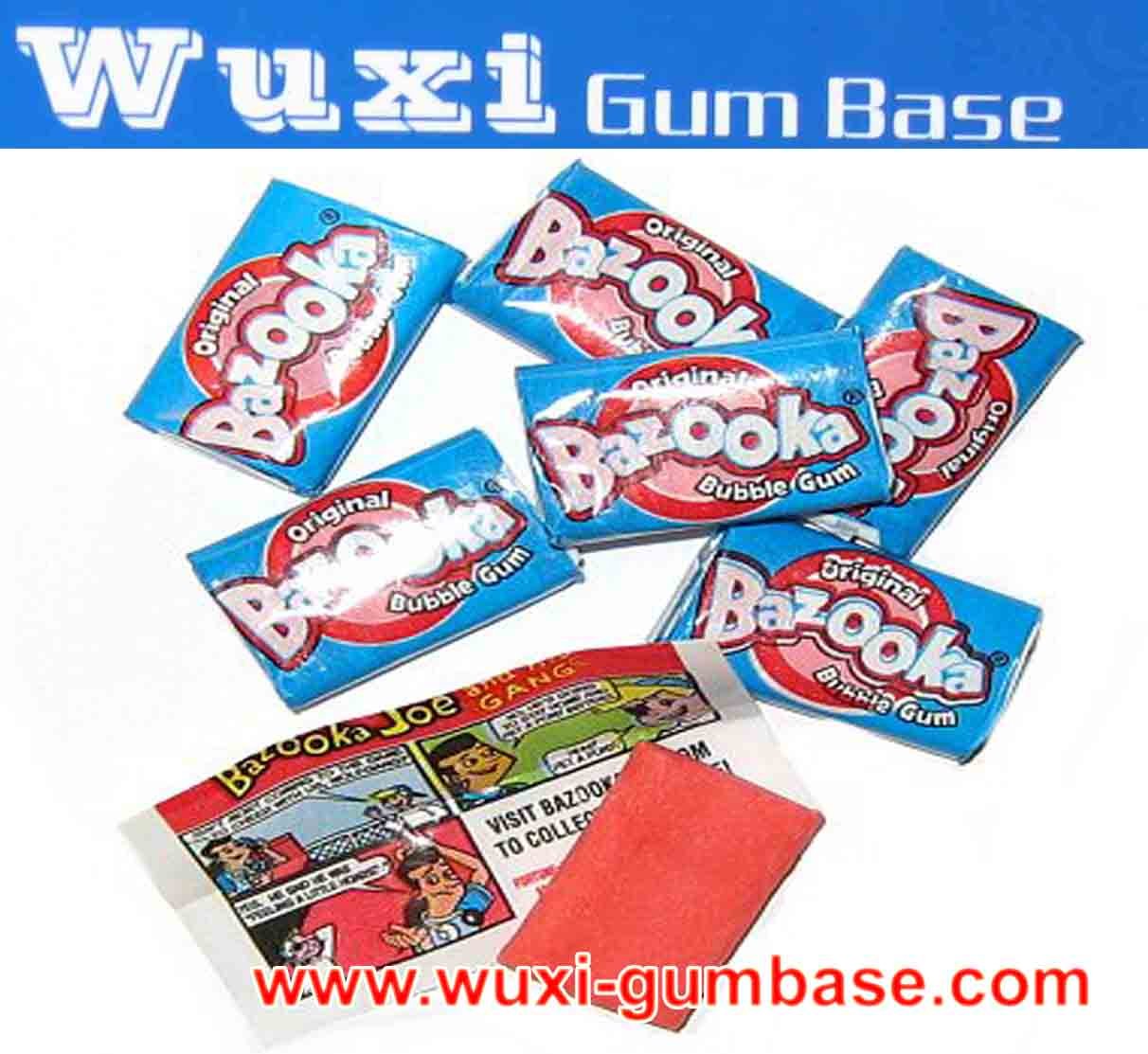 Chewing Bubble Gum With Tattoo StickerSuifafood