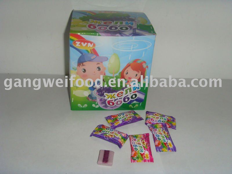 Grape Bubble Gum with Jelly jam