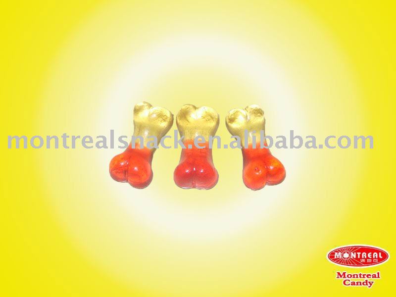 Bone Shape Gummy Candy