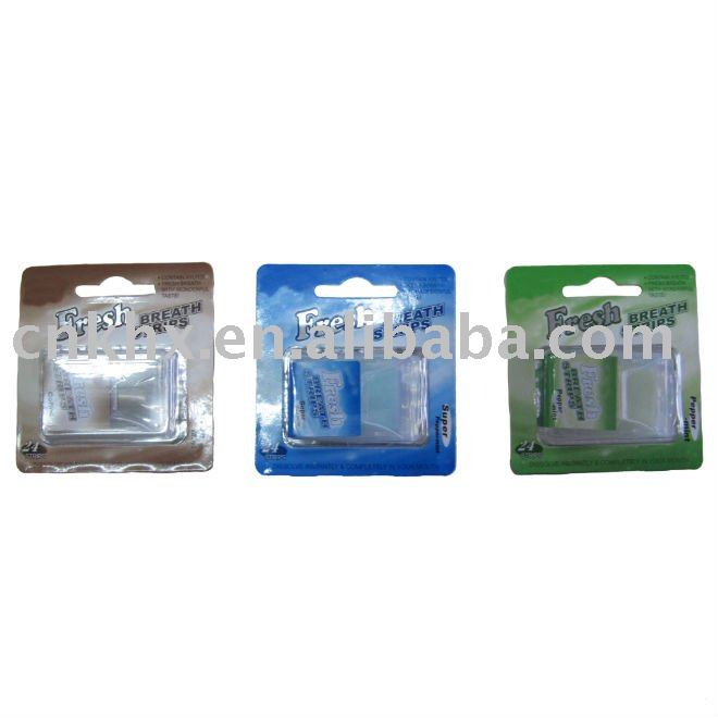  fresh   breath  mint strips