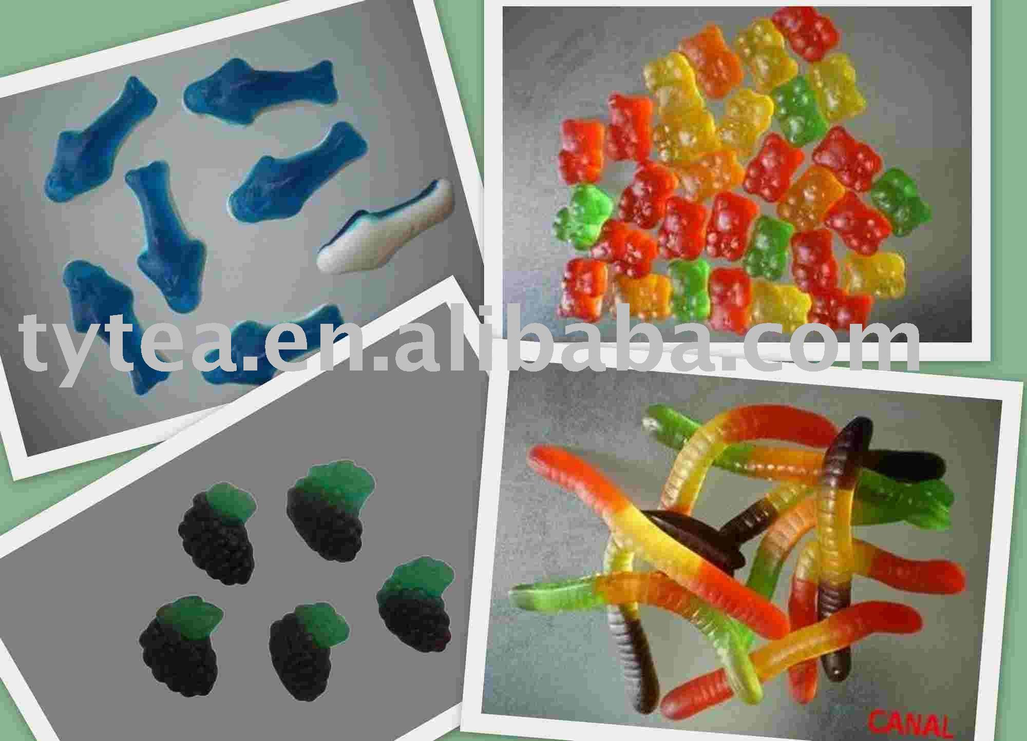 bulk gummy candy(bone,strawberry,worm,bear,tooth,cola bottle,grape)