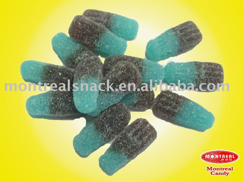 Small  Cola  shape  sour   candy 