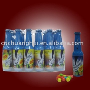 Fizzwater bottle candy
