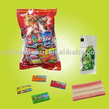 tattoo  bubble  gum( bag )