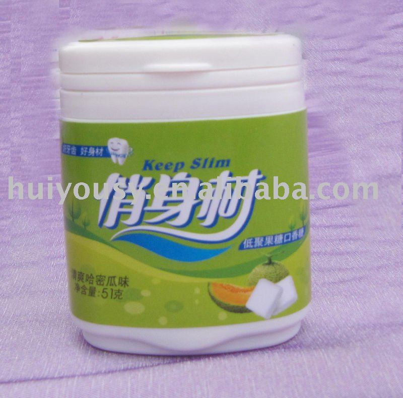 functional Fructo-oligosaccharides slim chewing gum