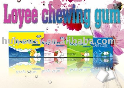 Fruit Flavor Chewing Gum, Confectionery, Candy