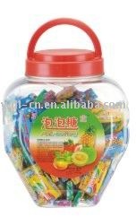 Tattoo bubble gum in small heart shaped jar (confectionery  chewing gum)