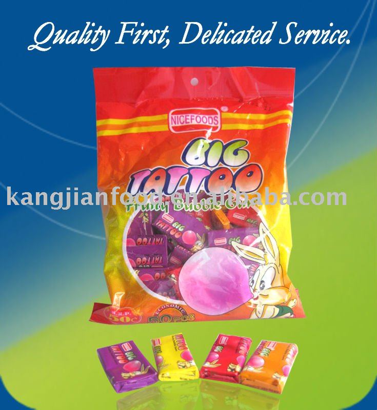 Big Tattoo Bubble Gum