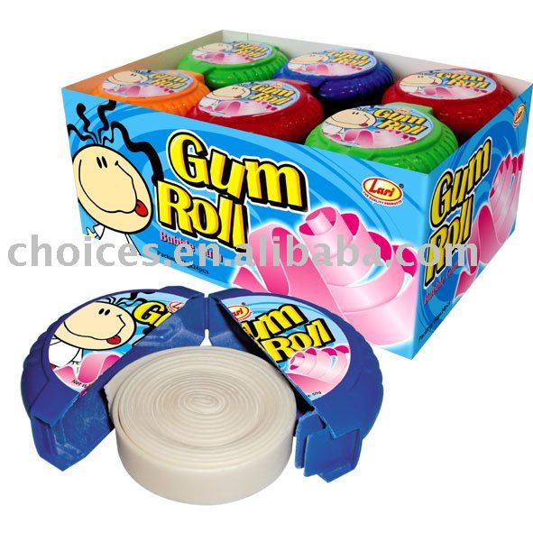  Lari  brand  bubble   roll /crazy  roll /gum  roll 