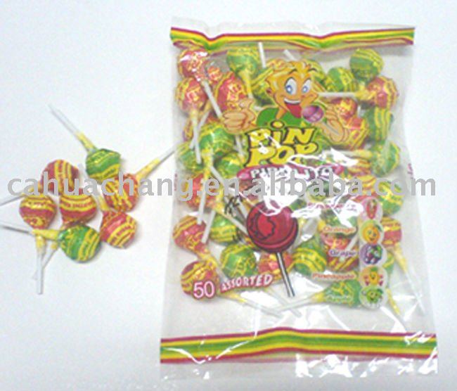 pin pop candy gum