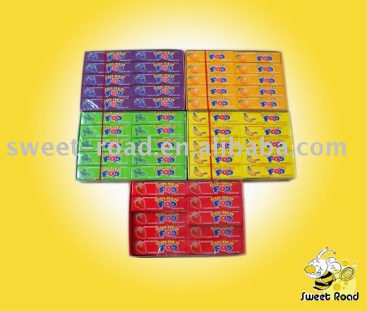 5-stick chewing gum(gum,candy,bubble gum)