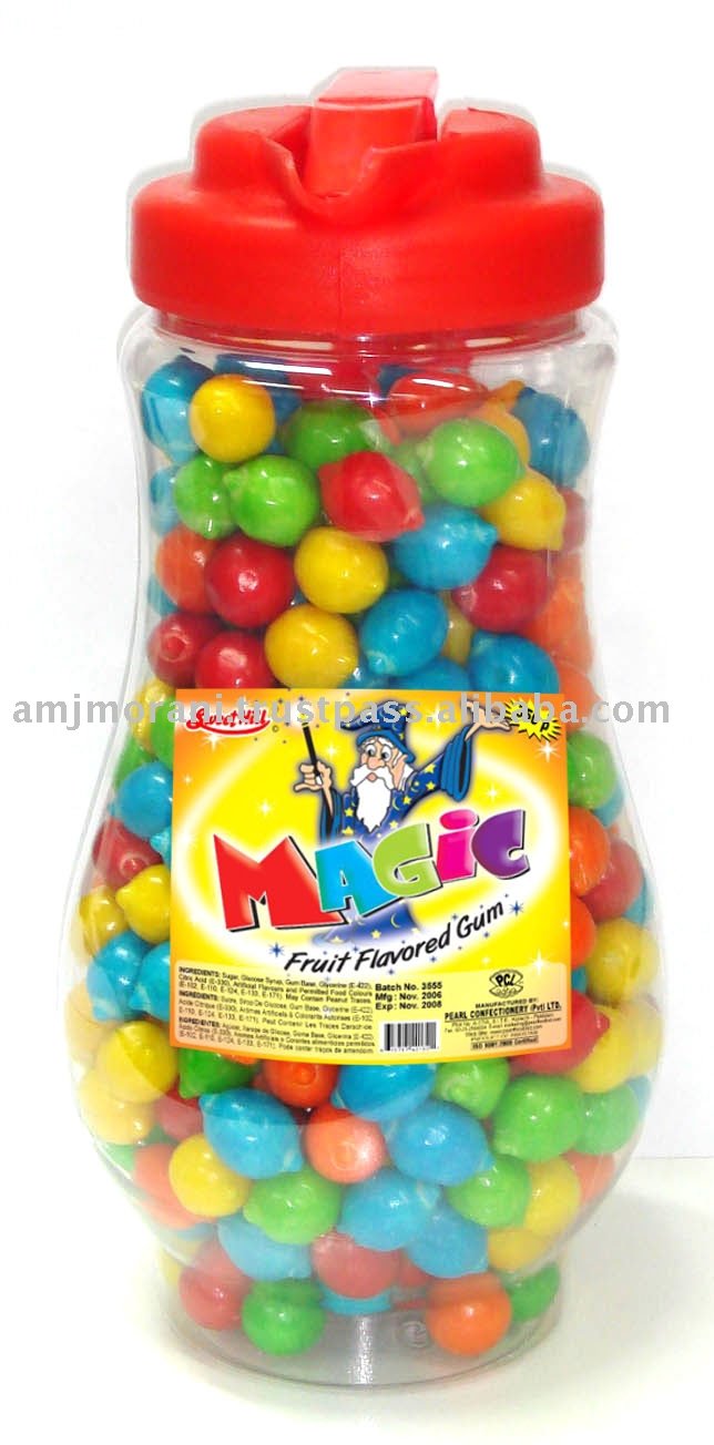 Magic Gum Balls Bubble Gum,Pakistan price supplier - 21food