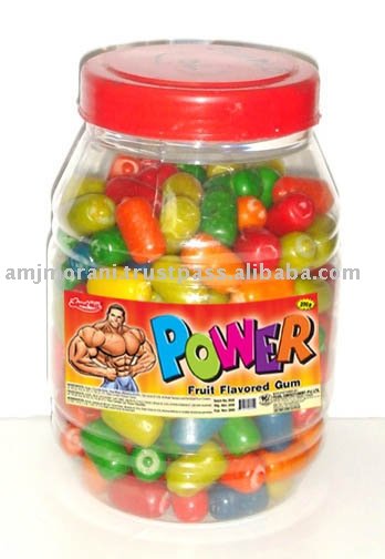 Power   Gum  Balls Bubble  Gum 