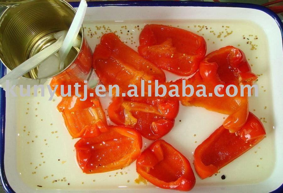 Canned red pepper