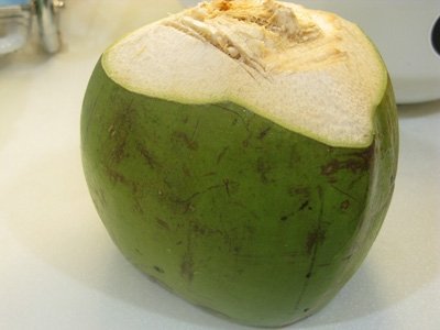 Green Young Coconut