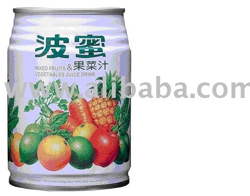 Mixed Fruit & Vegetable Juice