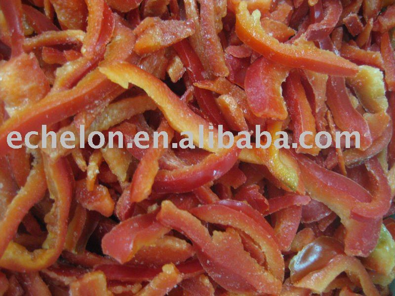 frozen red pepper strip