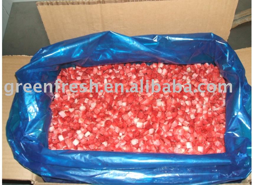 Frozen red pepper