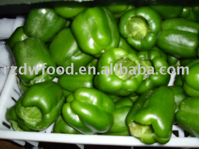 frozen  whole green peppers
