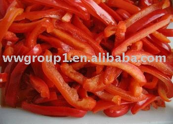 IQF Red pepper Slice