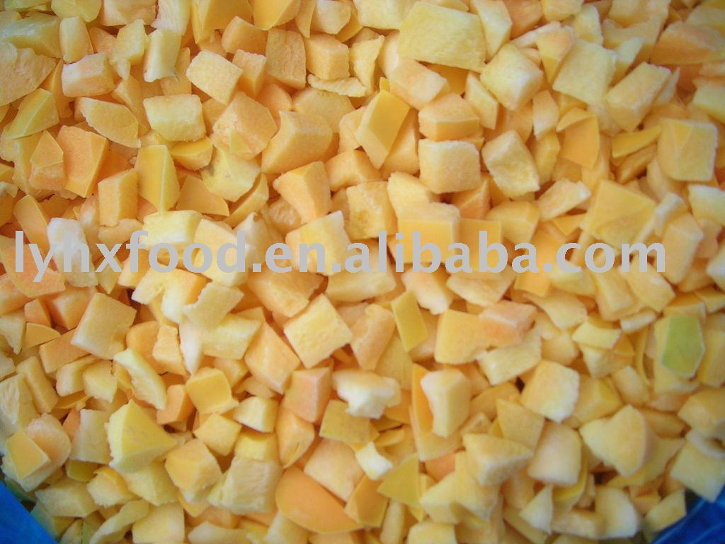 IQF Yellow Bell Pepper Dice