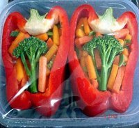 Frozen vegetable (Ornamental Stuffed Pepper Fries)