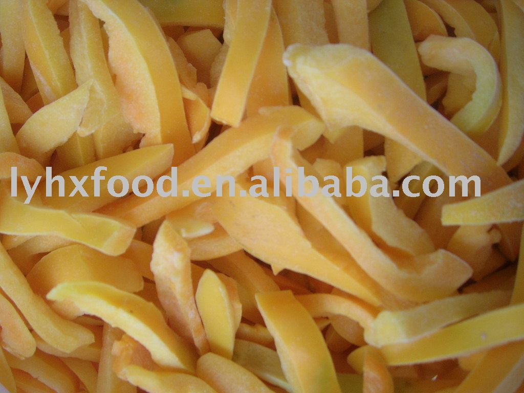IQF Yellow Bell Pepper Sliced