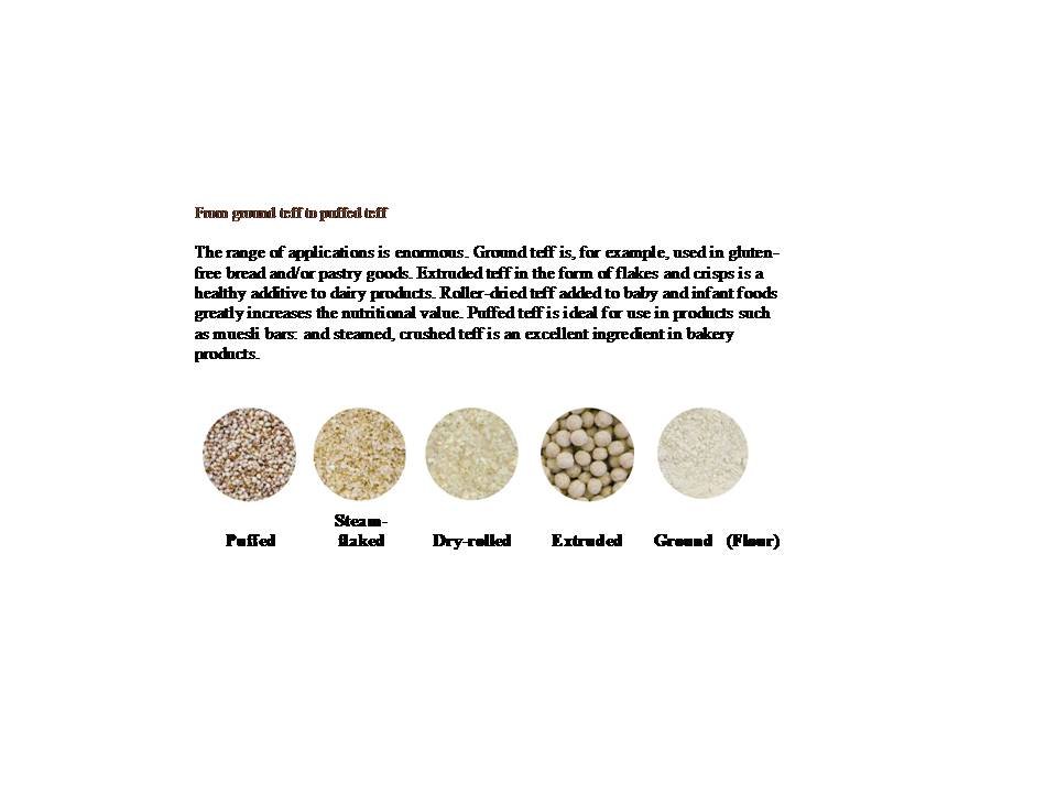 Teff flakes