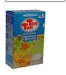 TOP-TOP milk porridge, wheat, fruit for 6 month