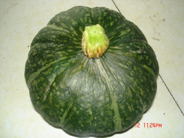 fresh pumpkin
