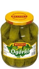 Tinned cucumbers