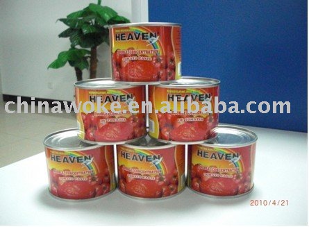 canned tomato paste for African market