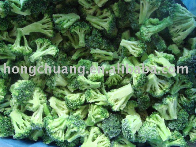 Frozen fresh broccoli